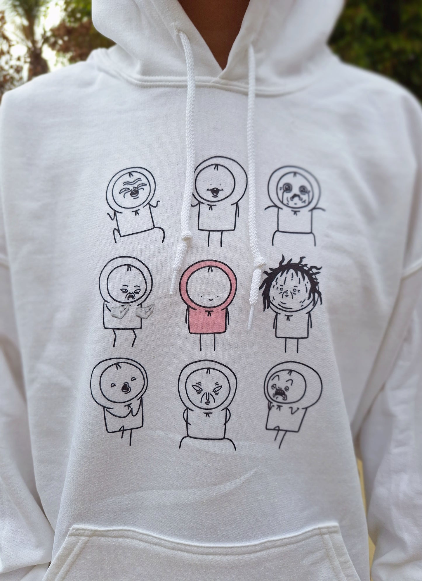 "The faces" Hoodie