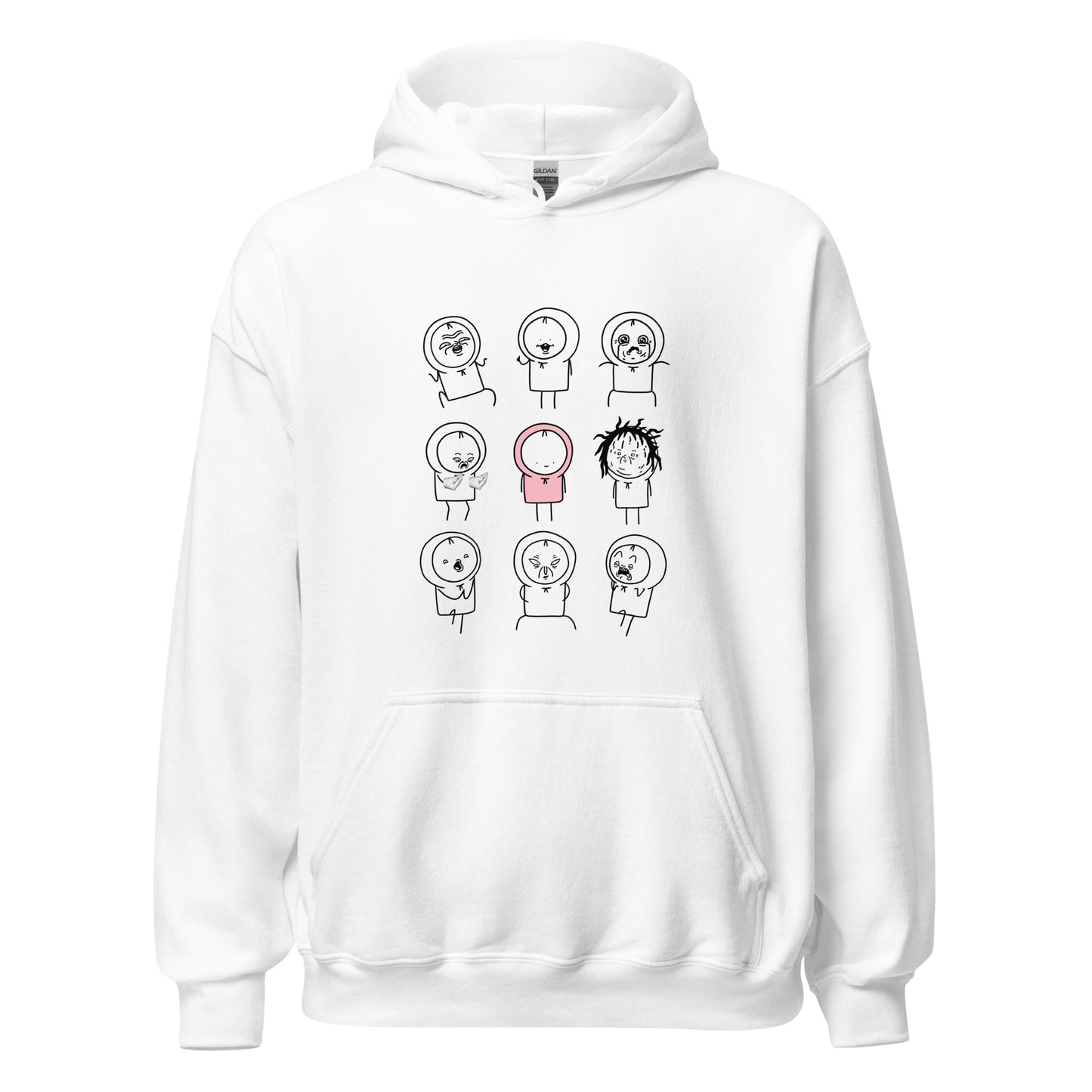 "The faces" Hoodie