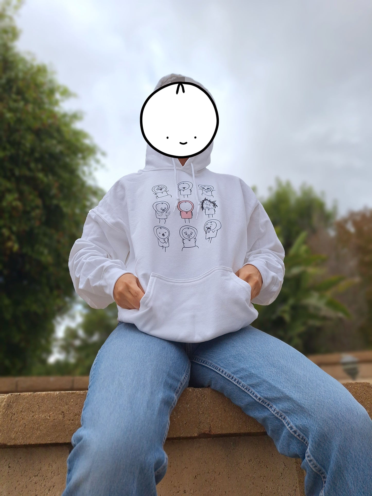 "The faces" Hoodie